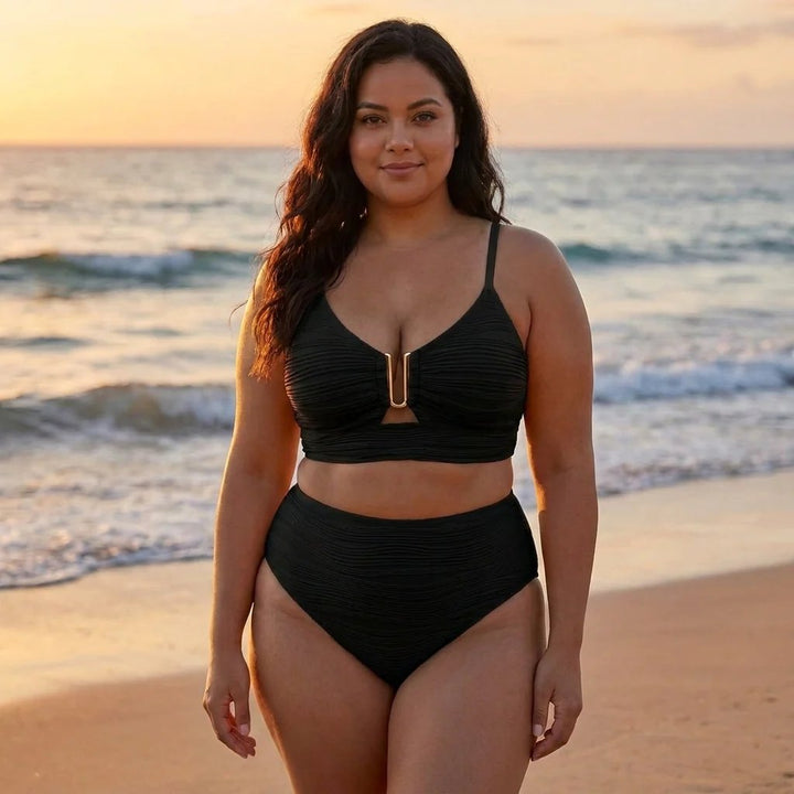 Olivia™ – Støttende U-tråd justerbar stropp bikini
