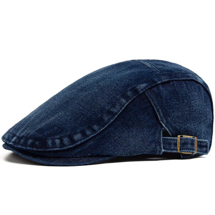 Iben™ – Justerbar Stonewashed Flat Cap