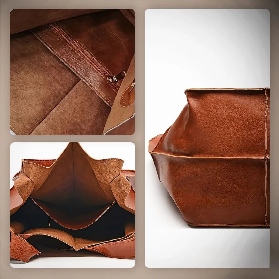 Karla™ – Strukturert Tote Bag med Stor Kapasitet