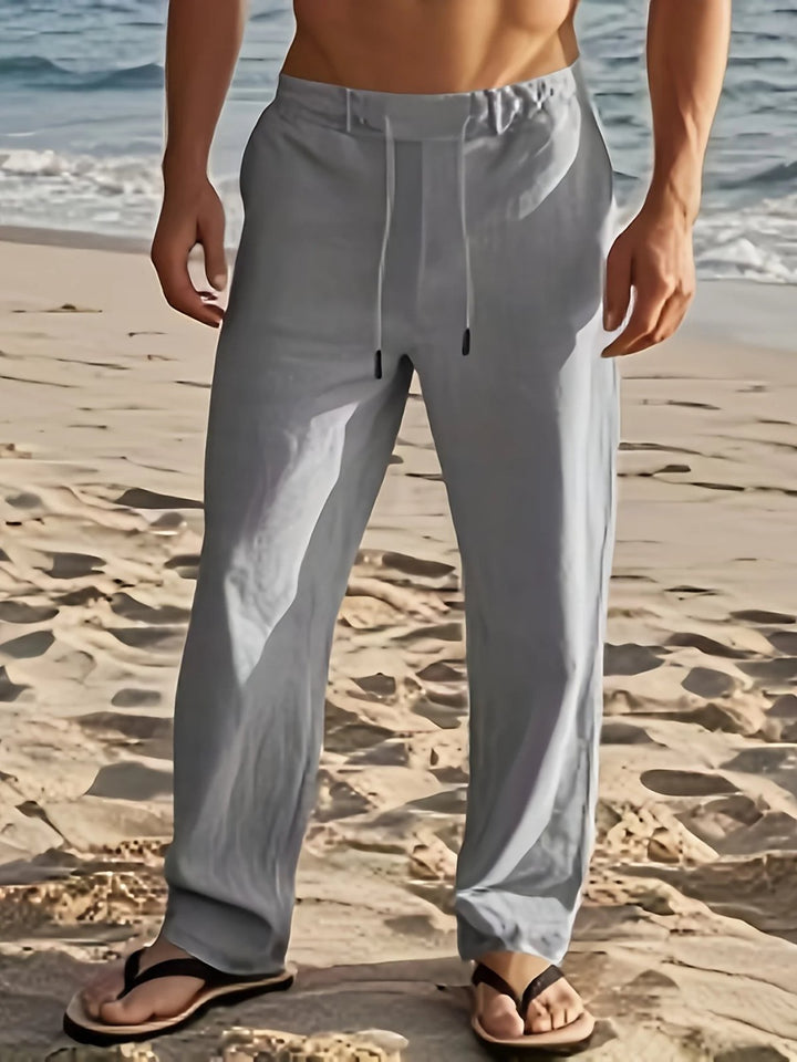 Håkon™ – | Drawstring Avslappede Sommerbukser