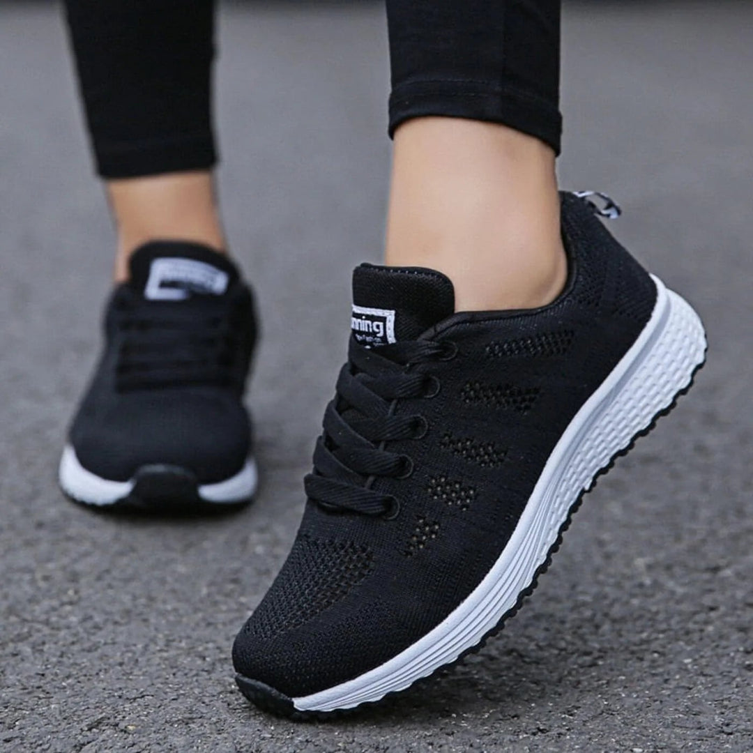 Pernille™ – Pustende ortopediske komfort-sneakers