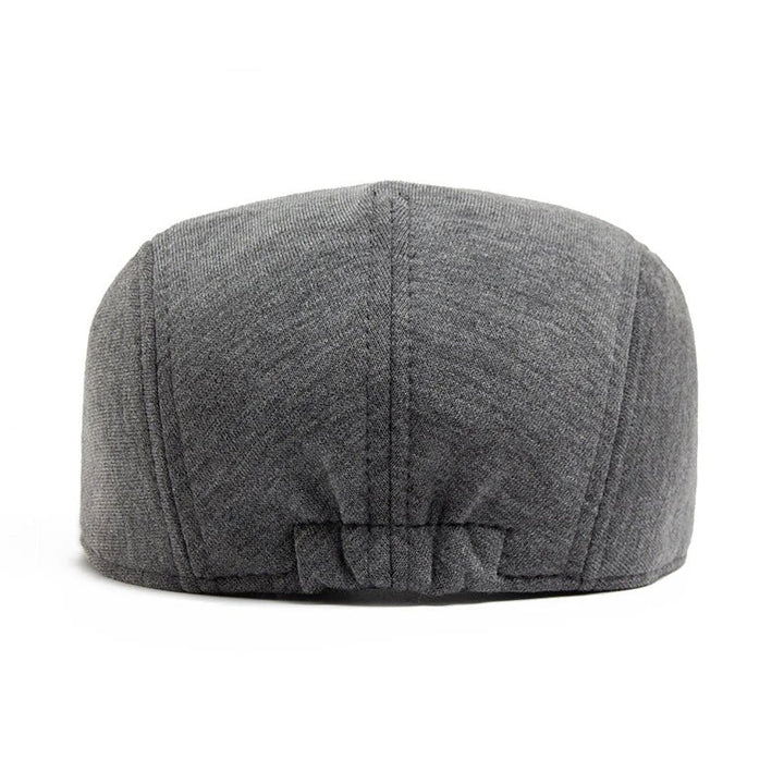 Liam™ – Justerbar Flat Cap med Strukturerte Topp