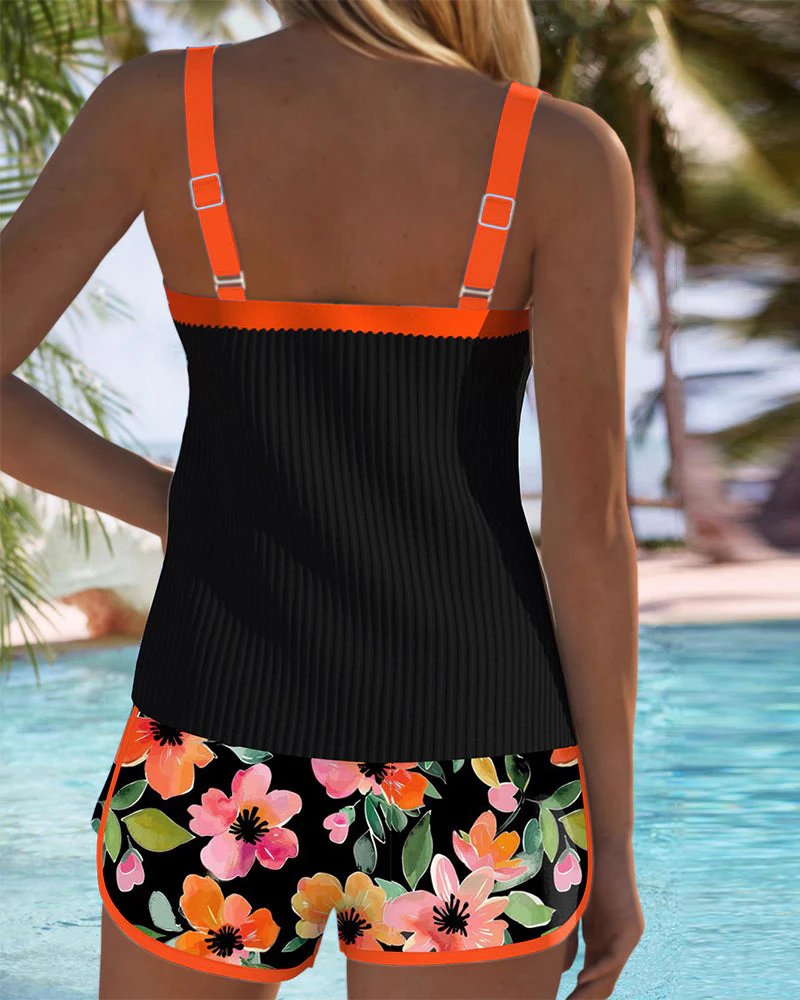 Tora™ – To-delt Stilig Tankini Sett