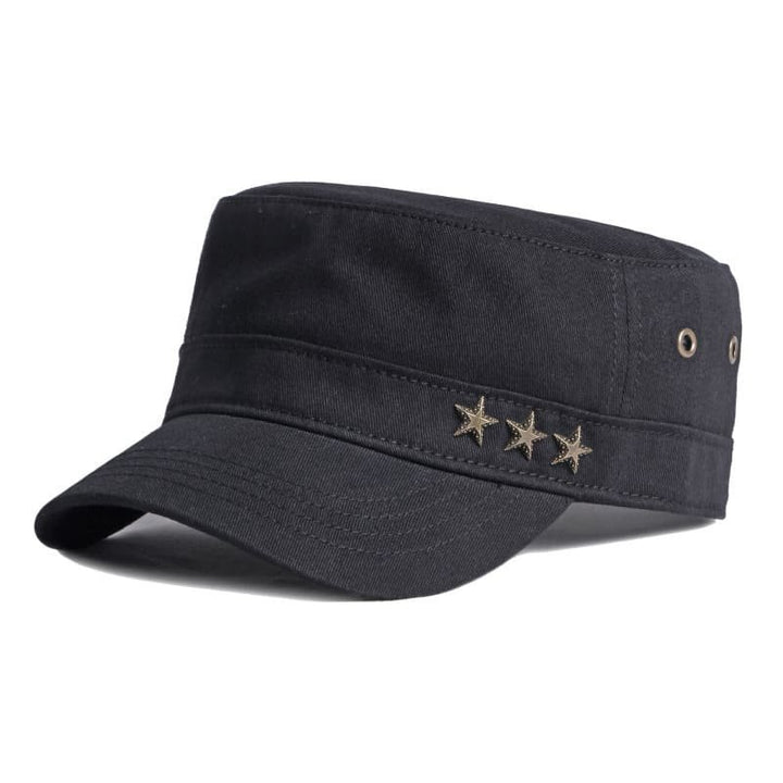 Magne™ – Triple Star Brodert Flattopp Militærcaps