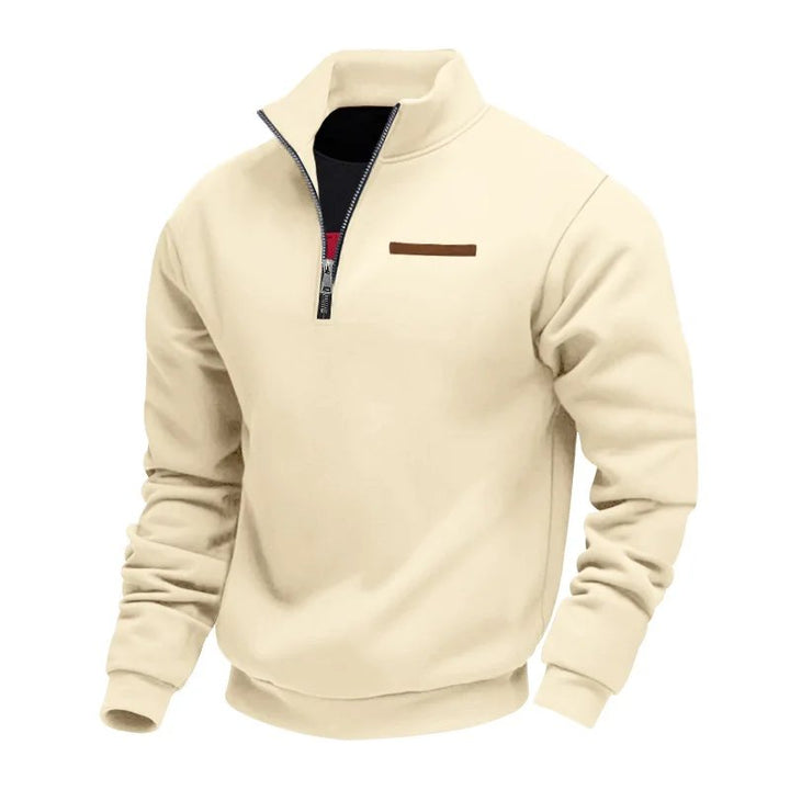 Sebastian™ – Nydelig Quarter Zip Ståkrage Pullover