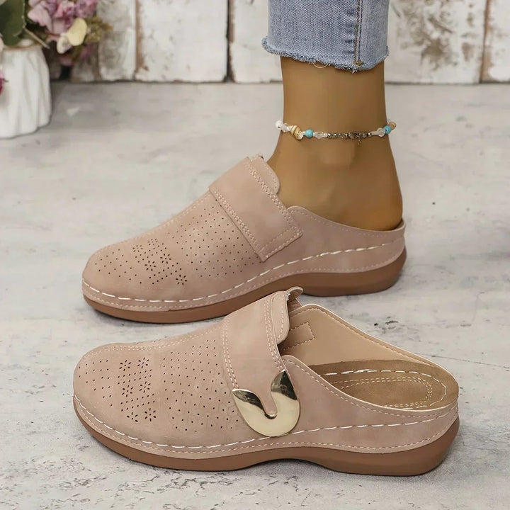 Hedvig™ – Perforerte Ortopediske Slip-On Muler