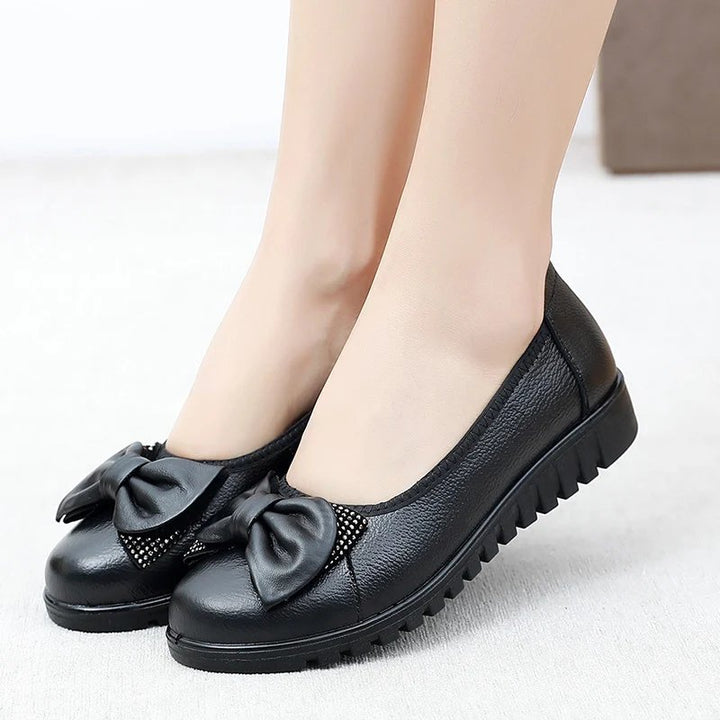 Lotte™ – Polstrede Bue Slip-On Sko