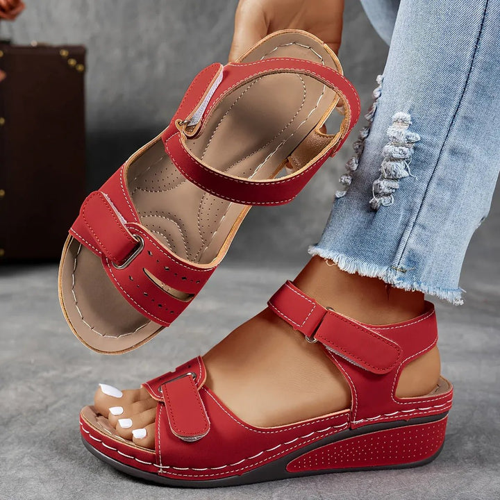 Melissa™ – Ortopediske Bue Støtte Kile Sandaler