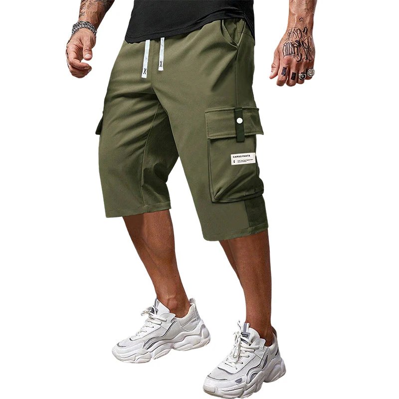 Nathan™ – Cargo shorts med snor og sidelommer