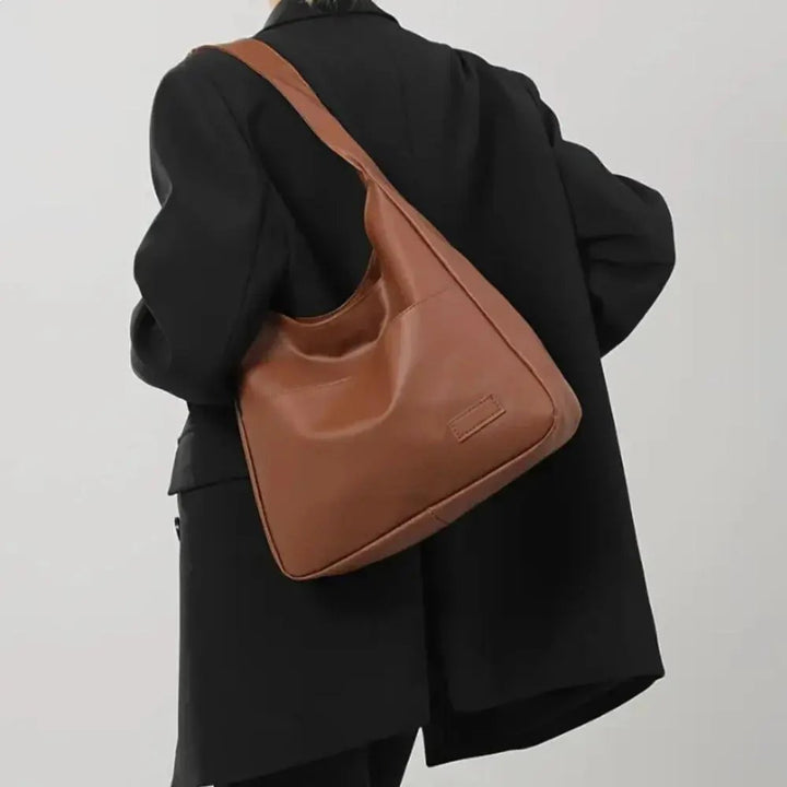 Eva™ – Strukturert Vintage Skulderveske