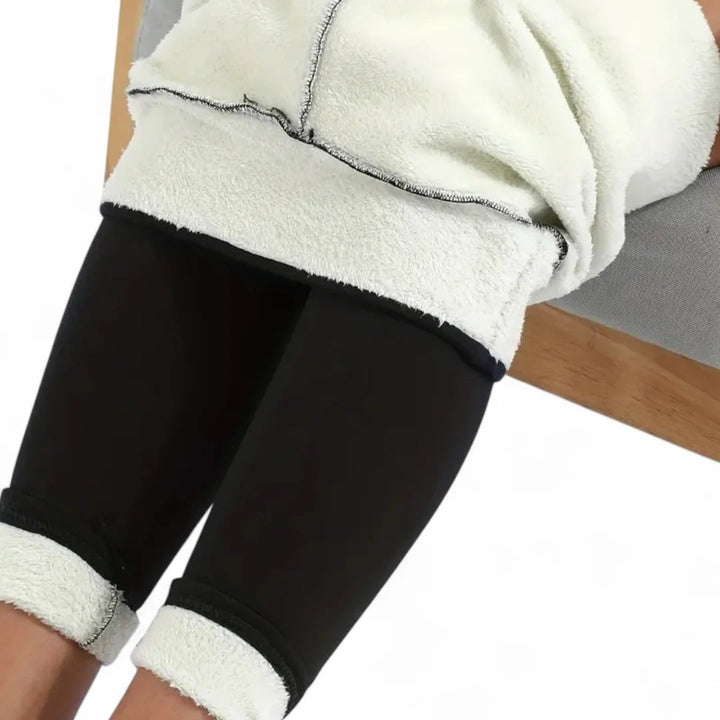 ThermoFleece™ – Høyt liv Fleeceforet Varme Strømpebukser