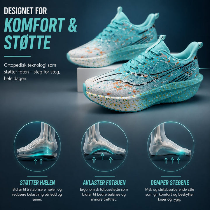 Aerion™ – Kullplate Dempede Løpesko