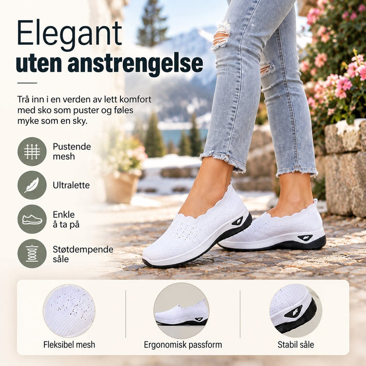 Karina™ – Pustende Slip-On Komfort Sneakers