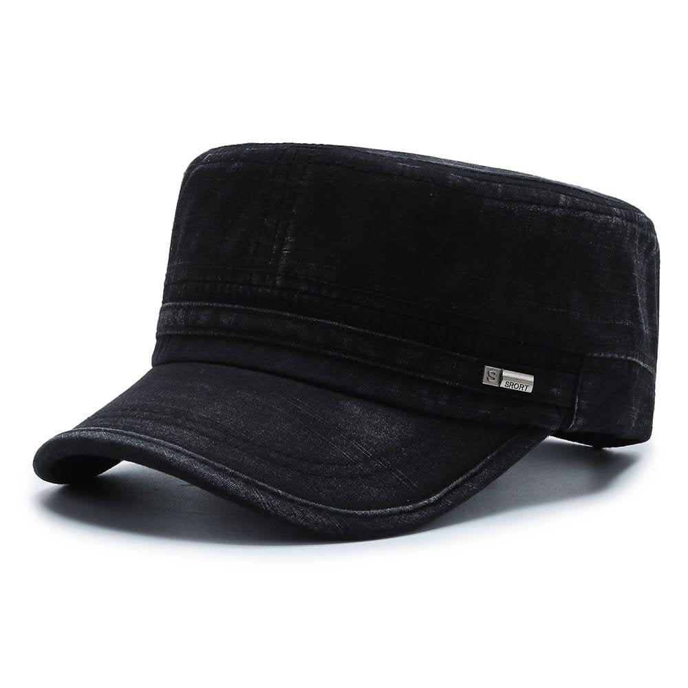 Siv™ – Strukturert Flat Top Militær Kadettlue