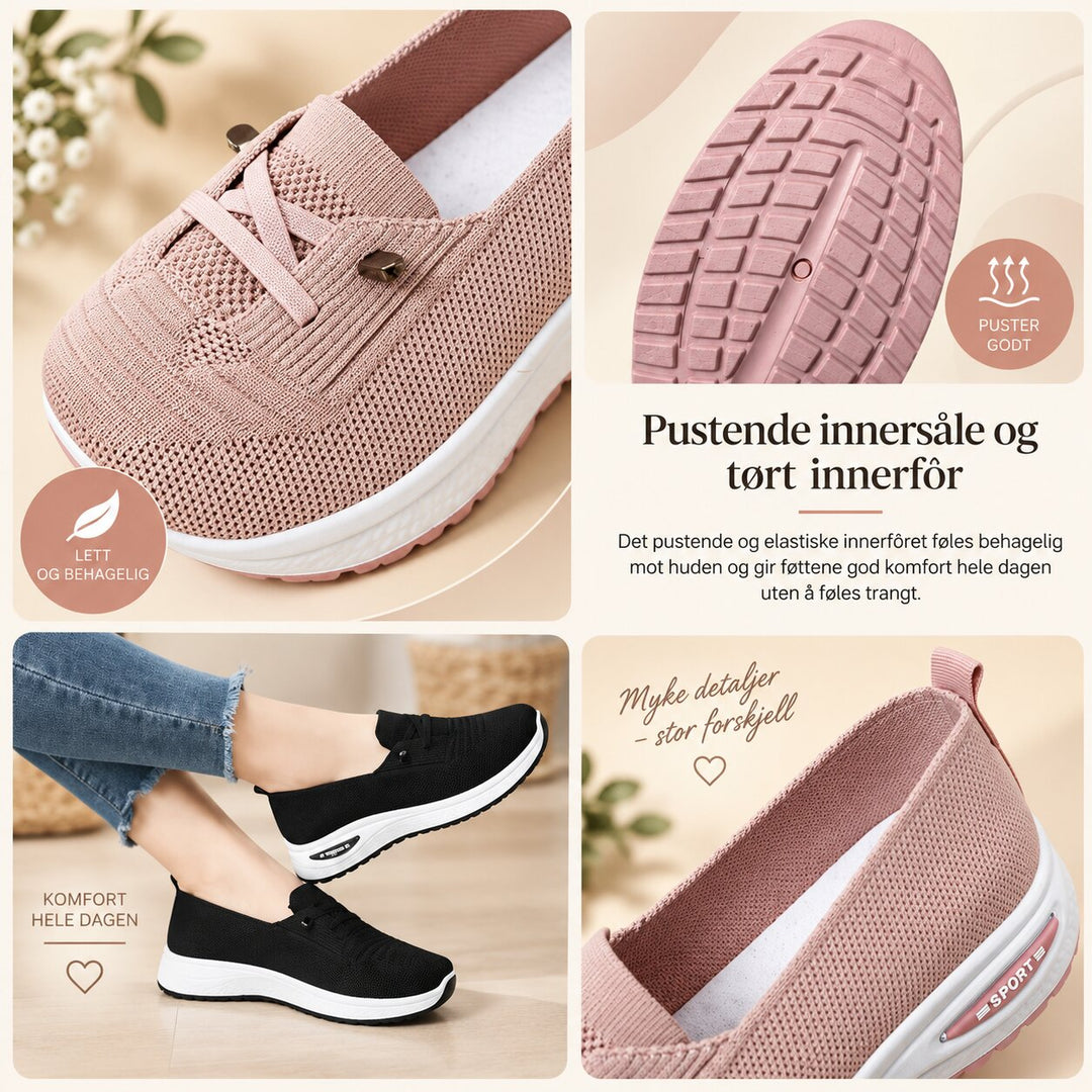 StrideStep™ – Lettere pustevennlige mesh-sneakers
