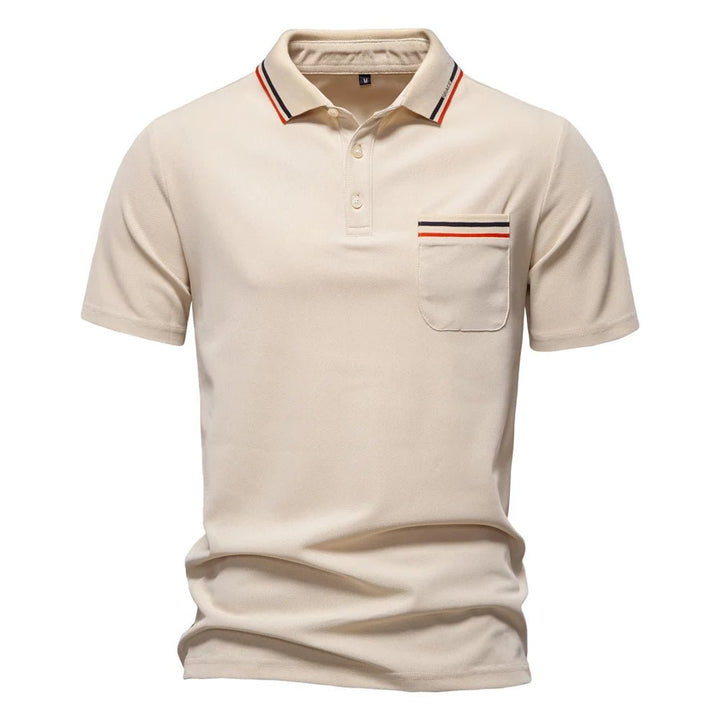 Xavier™ – Smart Casual Strikket Topp for Menn