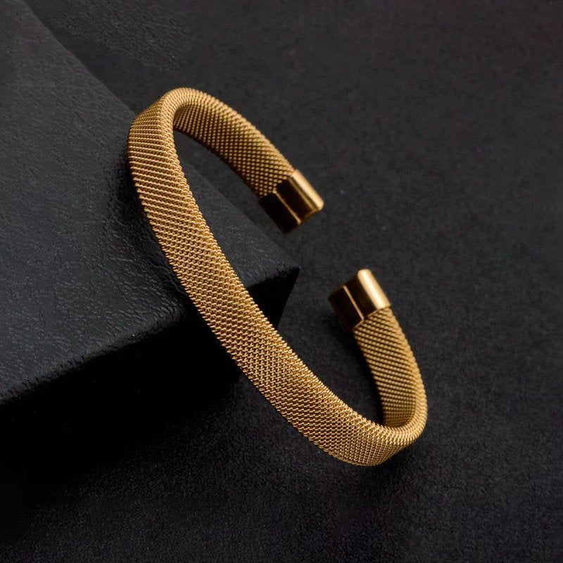 Aster™ – Strukturert Mesh Åpen Mansjettarmbånd