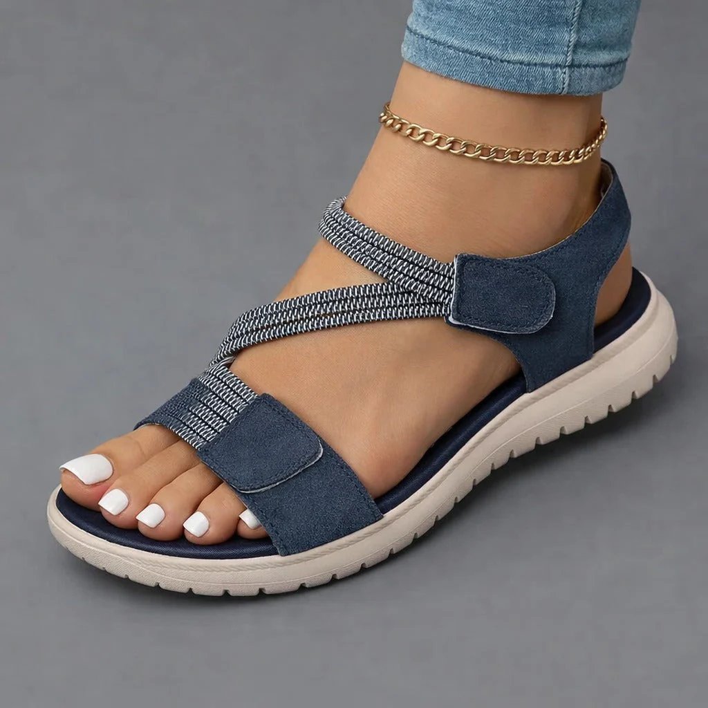 Astrid™ – Ortopediske Komfort Sandaler med Justerbare Remmer