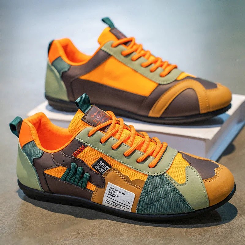 Espen™ – Retro Colorblock Snøresko