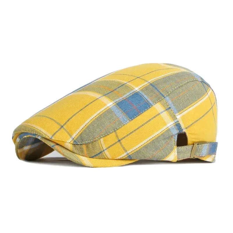 Magnus™ – Justerbar Rutete Flat Cap