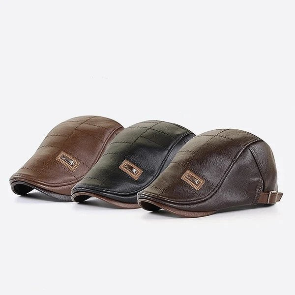 Hans™ – Stitched Vintage Flat Cap