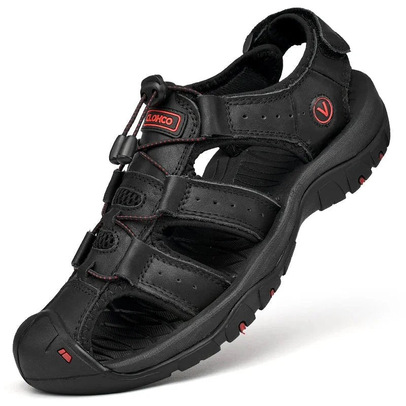 Darius™ – Solid Utendør Justerbar Tur Sandal