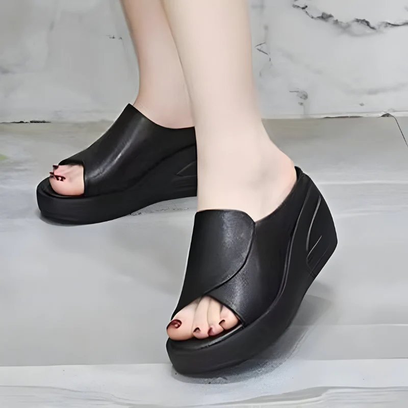 Birte™ – Platåkile Orthopediske Slip On Sandaler