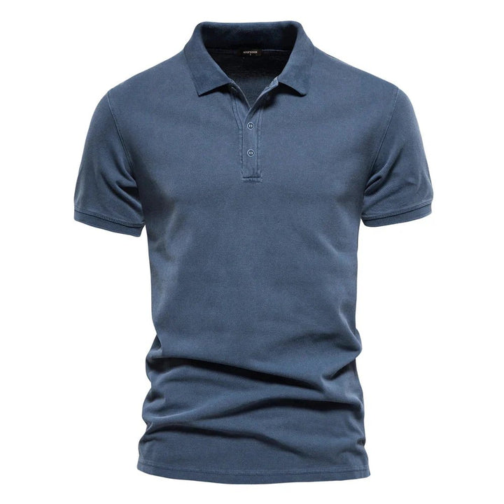 Petter™ – Knapper foran kortermet polo skjorte