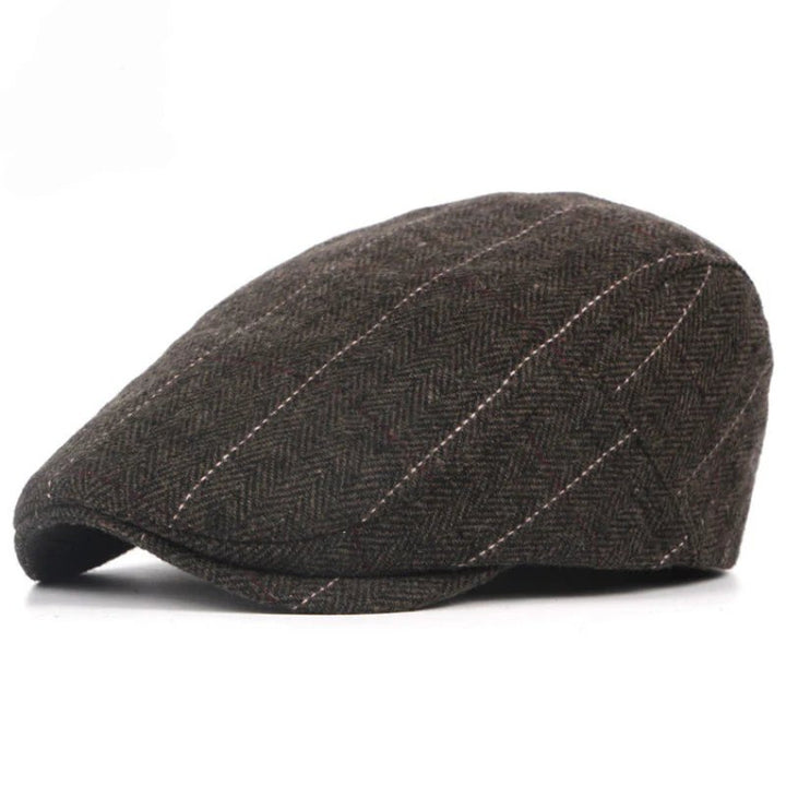 Roald™ – Rutete Herringbone Flat Cap