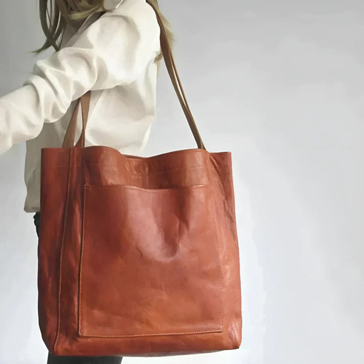 Aria™ – Strukturert Skulderveske med Romslige Lommer