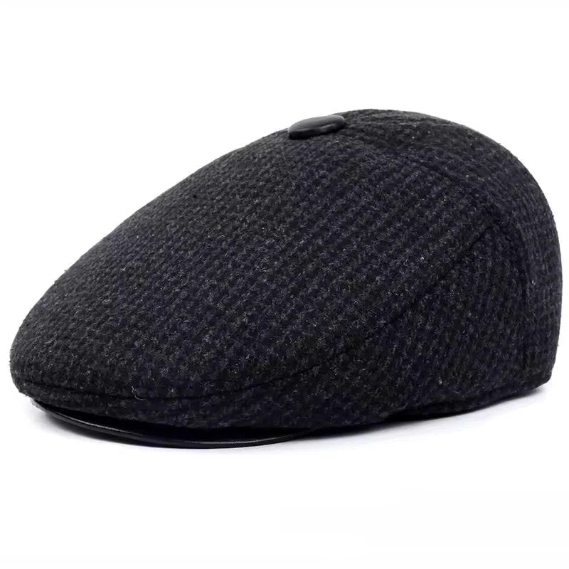 Benedikte™ – Termisk Øreflap Flat Caps