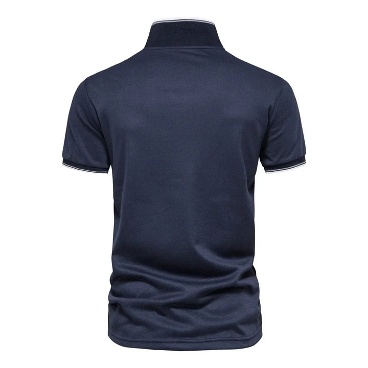 Tobias™ – | V-Hals Kortermet Polo Skjorte