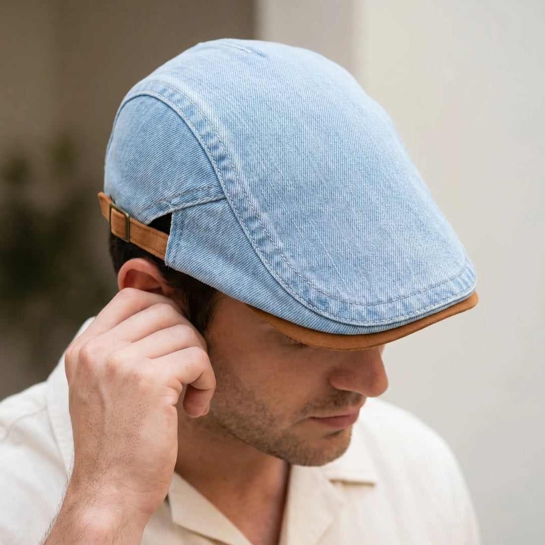 Birk™ – Vintage Newsboy Cap for uformelt bruk