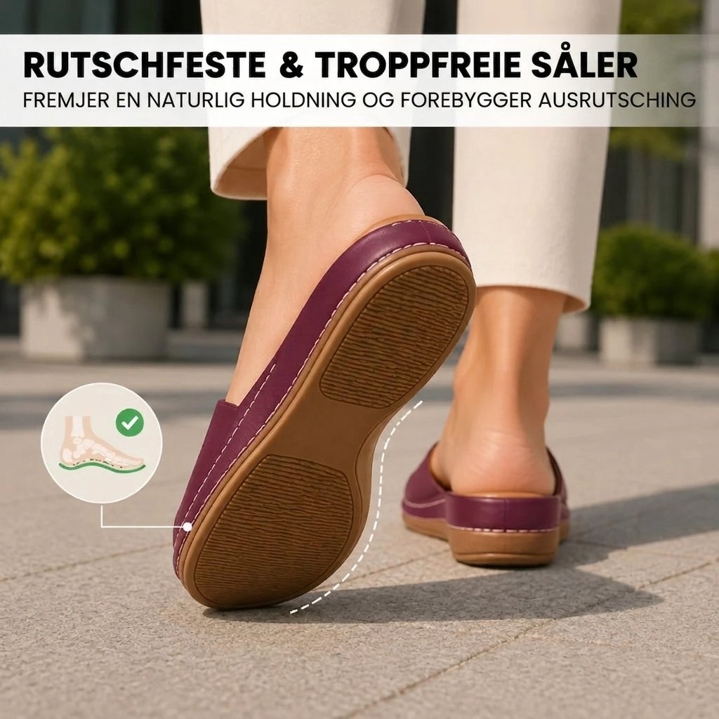 Velora™ – Ortopediske Komfort Kilehæl Sandaler