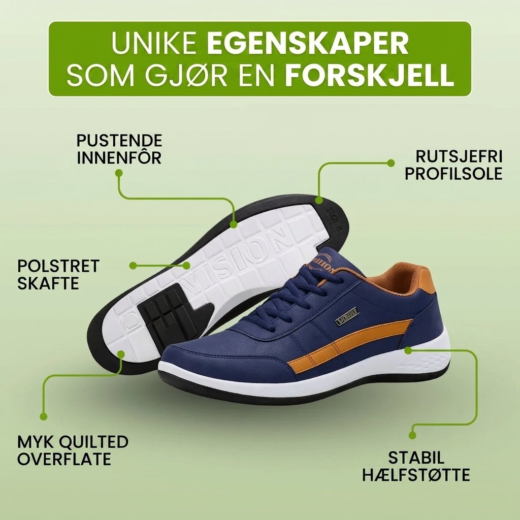 Lotte™ – | Antiskli Lettvekts Komfort Sneakers