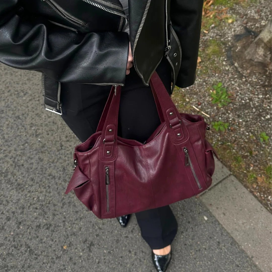 Mille™ – Myk og avslappet hobo-veske for arbeid og helg
