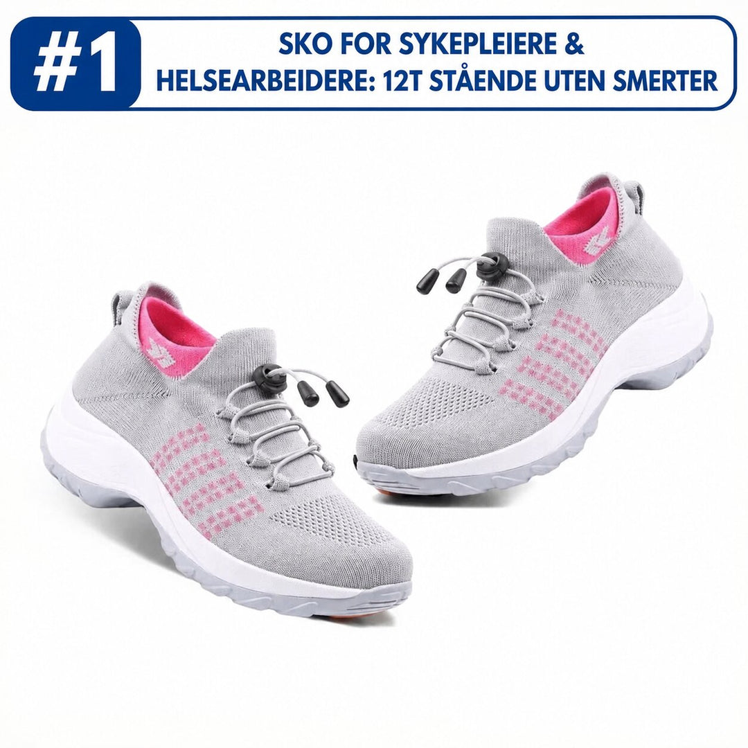 ErgoWalk™ – Ergonomiske Polstrede Komfort Sneakers