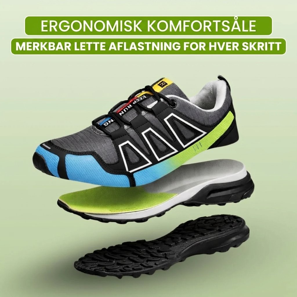 OrthoTrekker™ – | Antiskli Ergonomiske Tur- og Fottur Sko