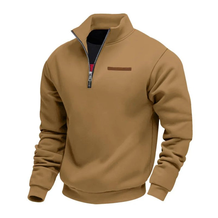 Sebastian™ – Nydelig Quarter Zip Ståkrage Pullover