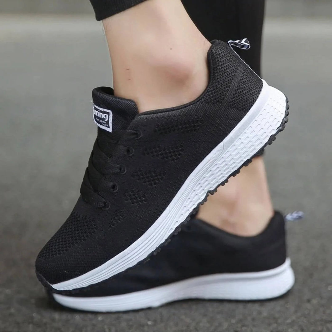 Pernille™ – Pustende ortopediske komfort-sneakers
