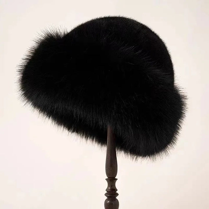 Mina™ – Luksuriøs Fuskepels Vinter Bucket Hat