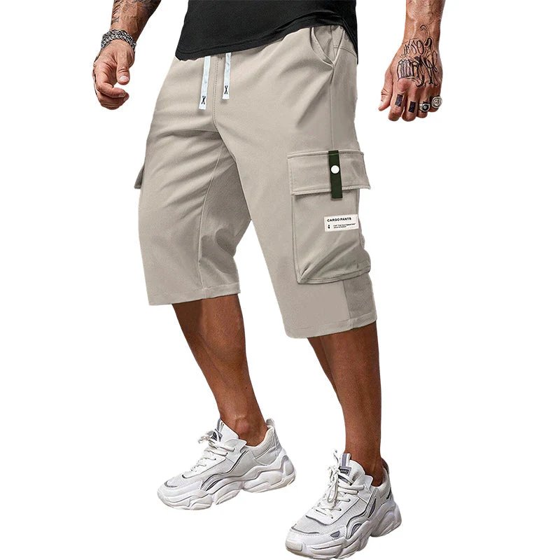 Nathan™ – Cargo shorts med snor og sidelommer