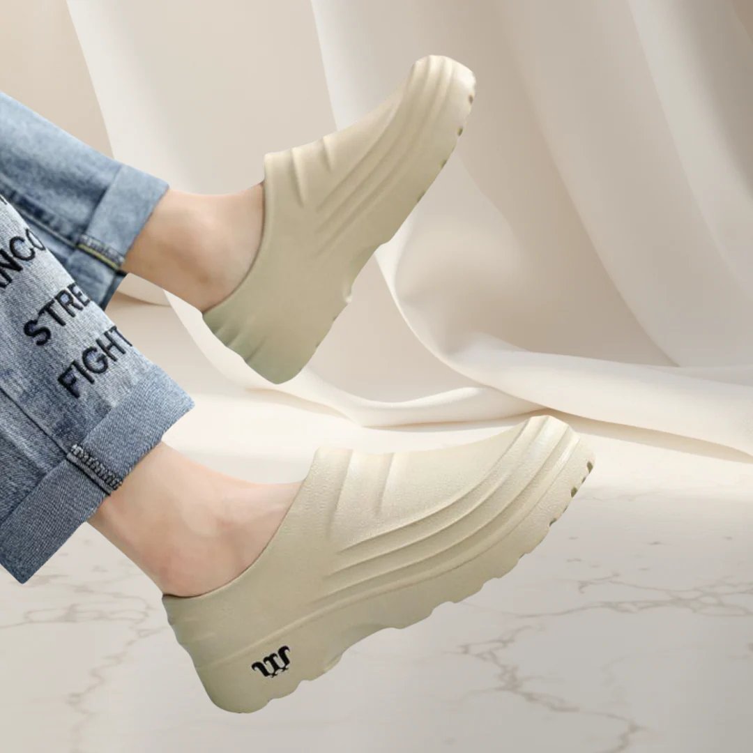 ComfyFeet™ – Polstrede Antiskli Slip-On Klodder