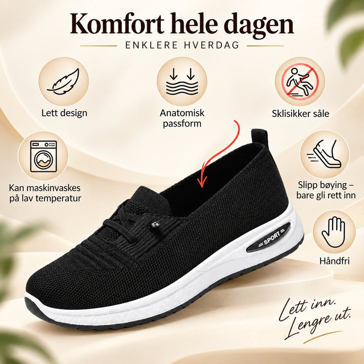 StrideStep™ – Lettere pustevennlige mesh-sneakers