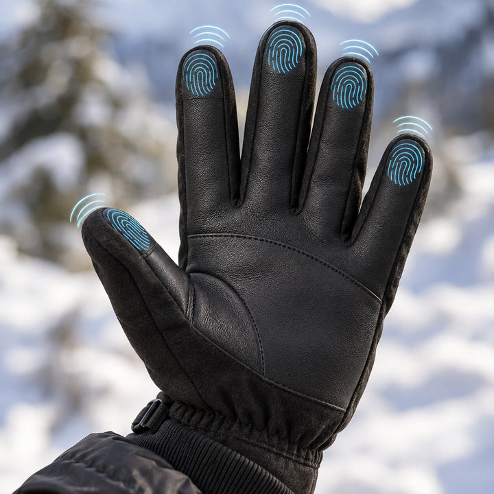 ThermoGrip™ – Berøringsskjerm Vinterhansker med Varme (1+1 GRATIS)