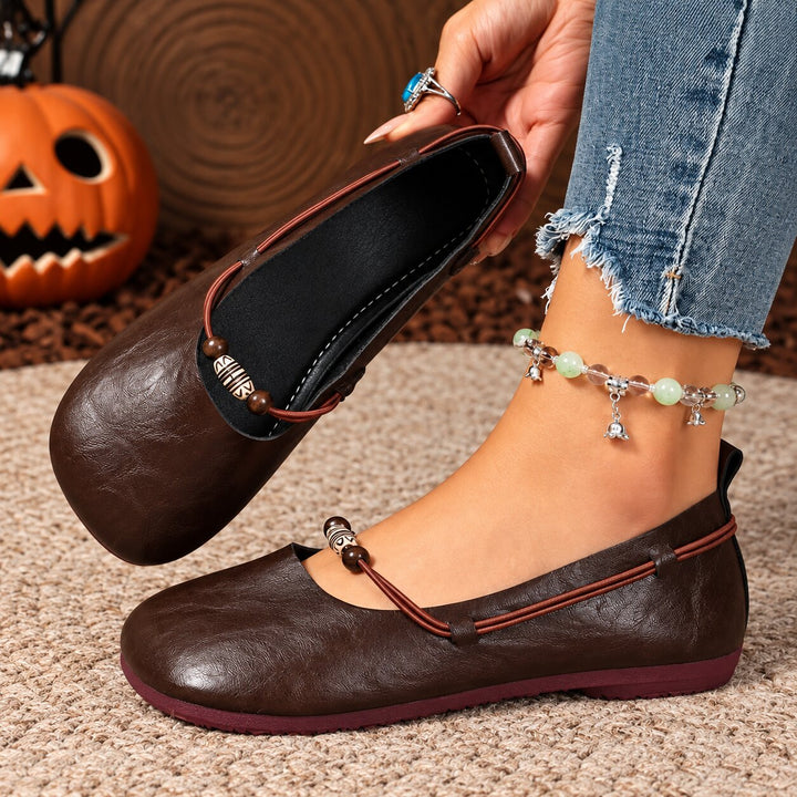 Mette™ – Ortopediske Boho Slip-On Ballet Flats