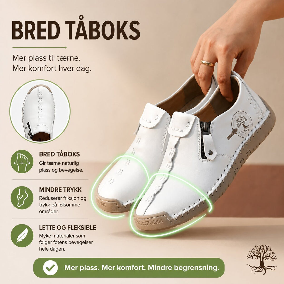 Laila™ – Sidelukket komfort loafers