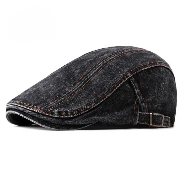 Thor™ – Kontraststikks Justerbar Flat Cap