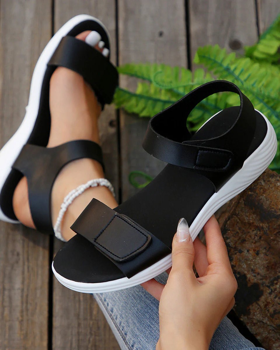 Anne™ – Ortopediske Velcro Stropp Platå Sandaler