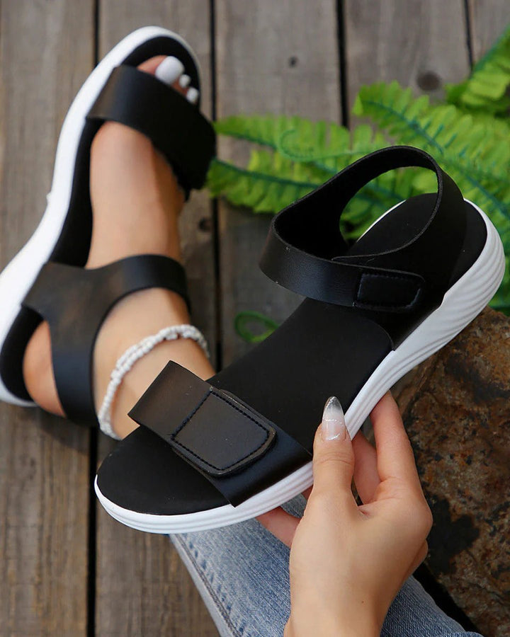Anne™ – Ortopediske Velcro Stropp Platå Sandaler